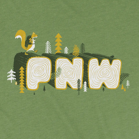 PNW STUMPS tri-blend tee