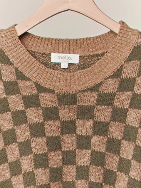 CHECKERS & CHAI knit sweater