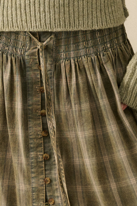 FOREST FOLK maxi skirt