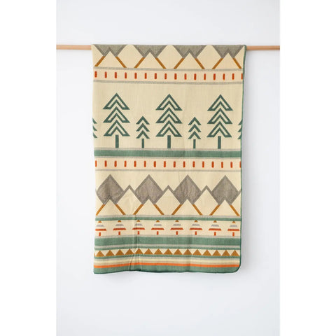 THE TREES throw blanket
