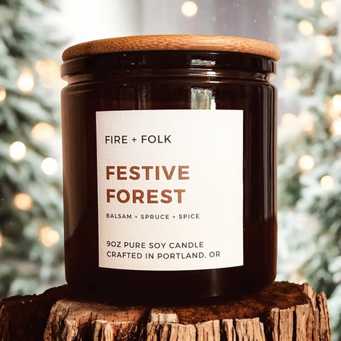FESTIVE FOREST candle