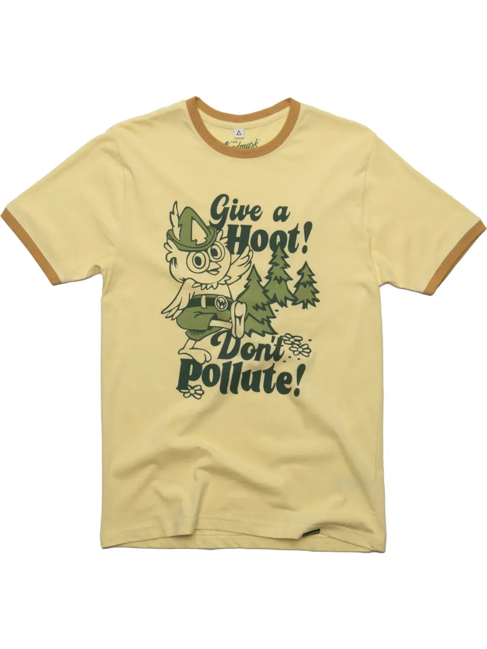 GIVE A HOOT ringer tee