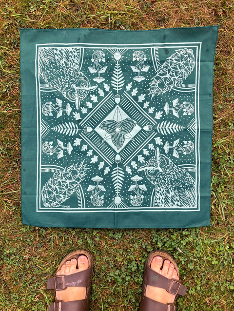 WOODLAND bandana