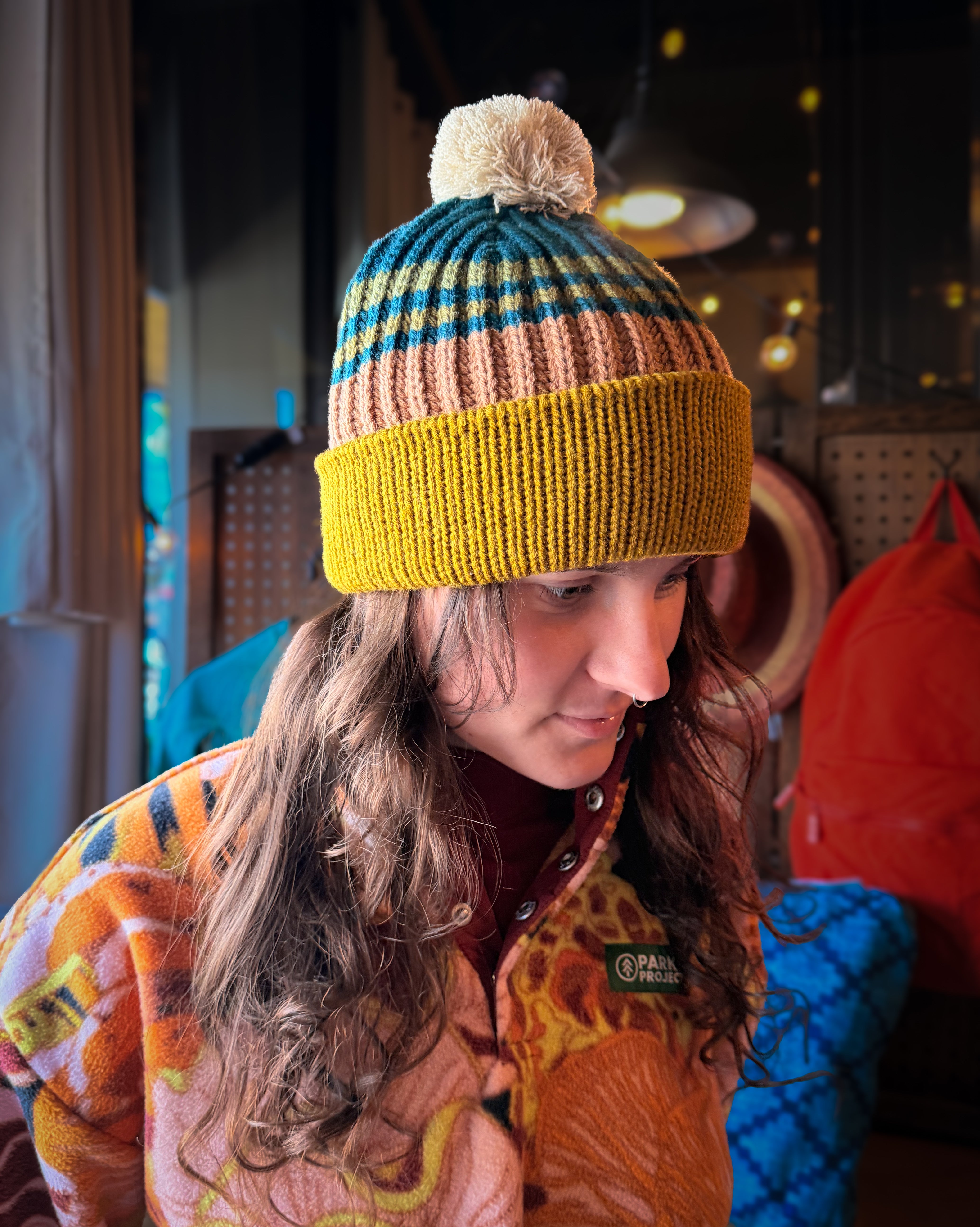 LANDMARK LODGE beanie – MOSS