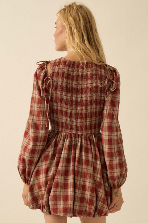 CRANBERRY KISSES bubble dress