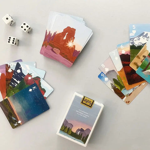 NATIONAL PARKS playing cards