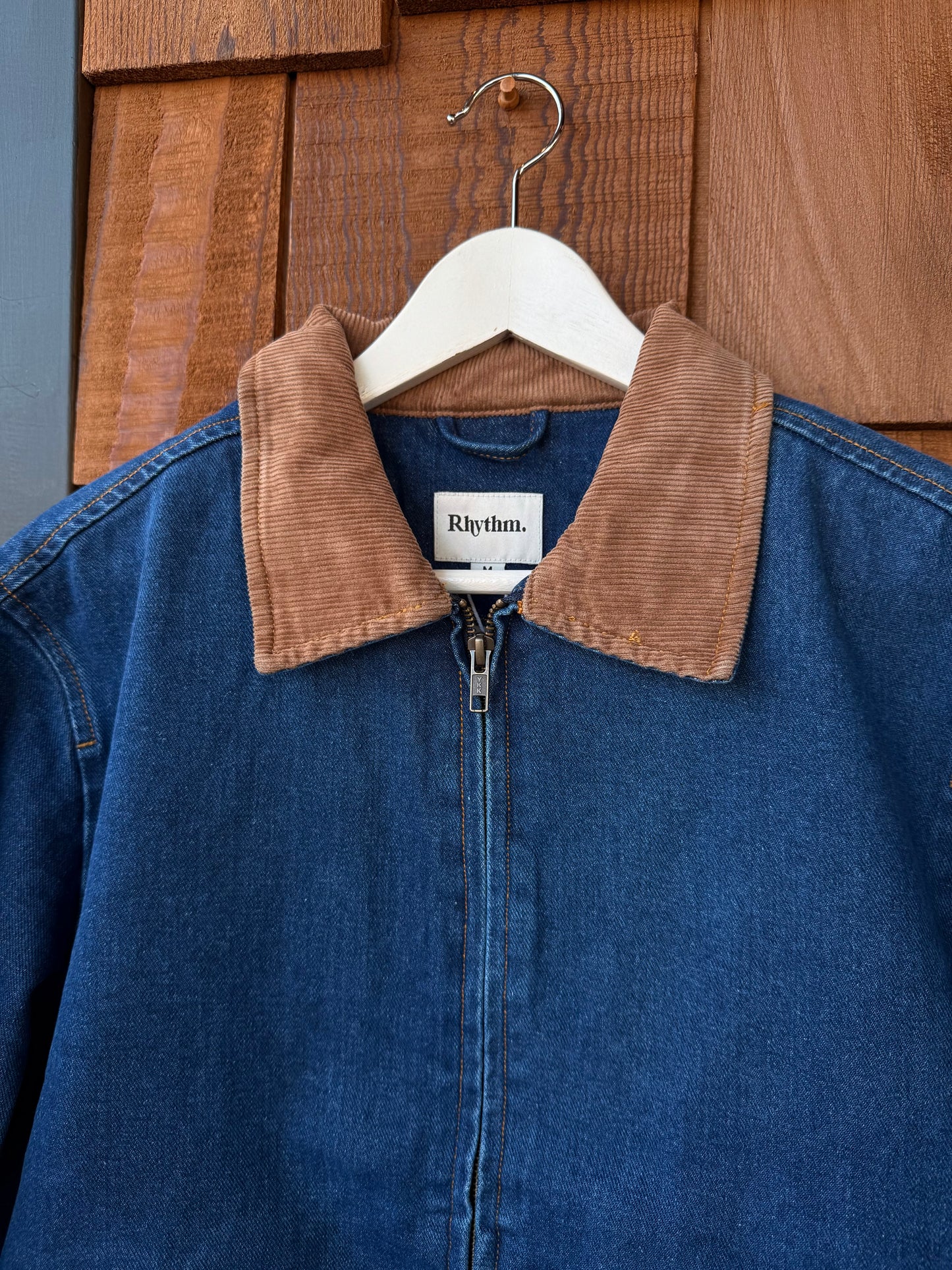 JAMES washed denim jacket