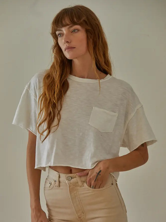 DRIFT knit crew tee