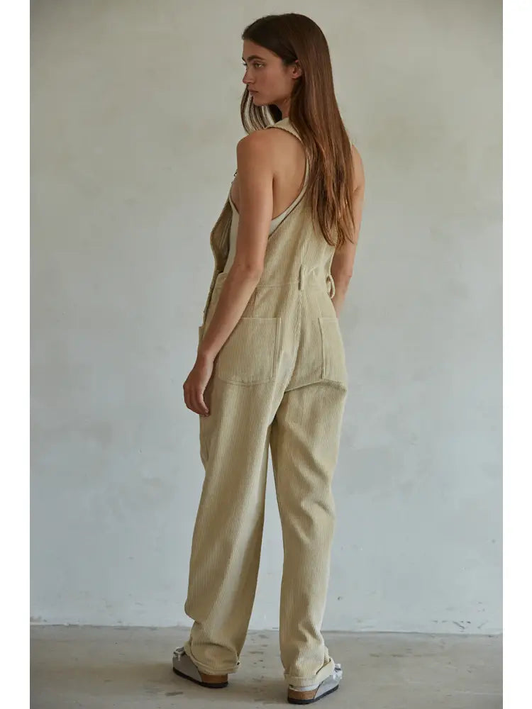FLOWERDUST corduroy overalls