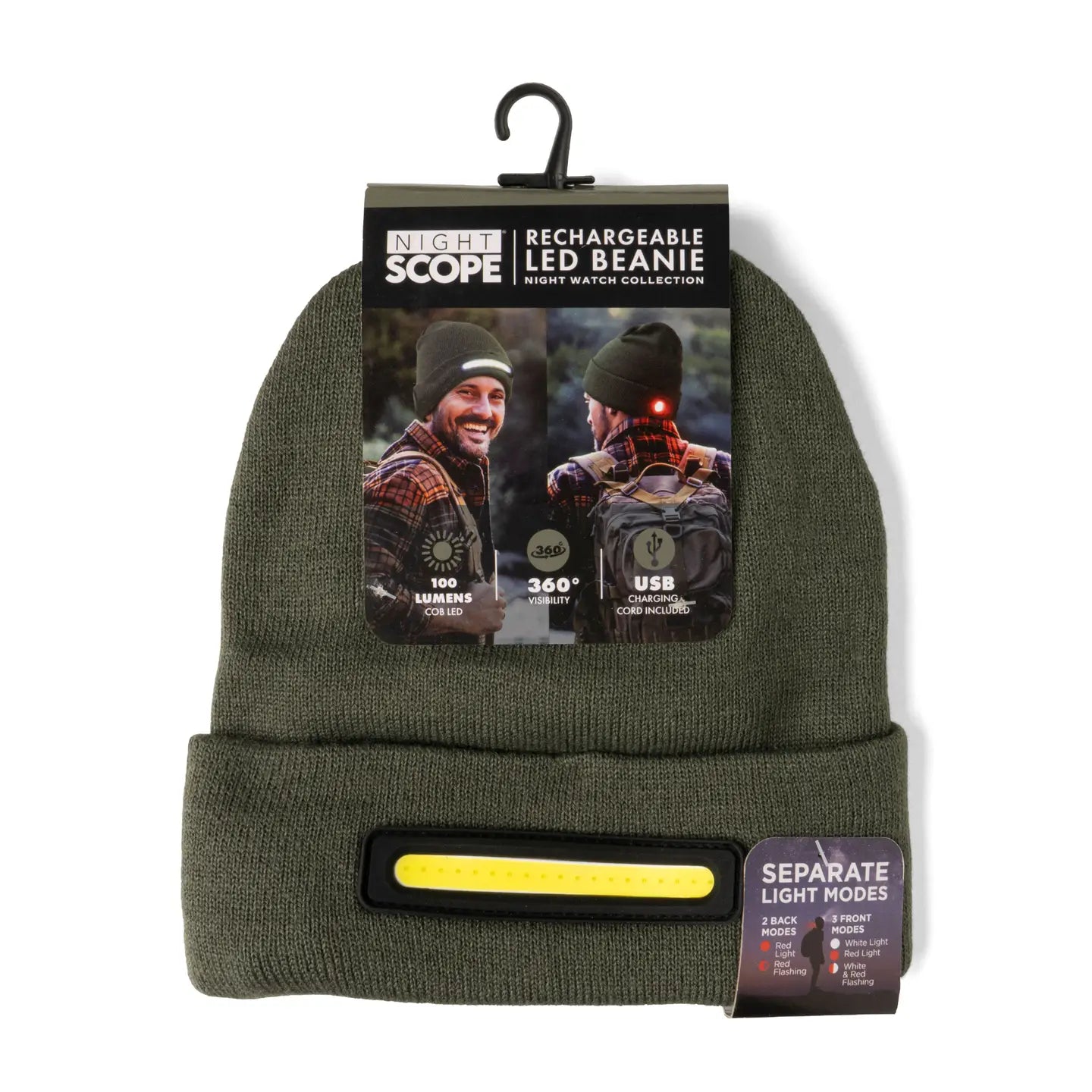 NIGHT WATCH led beanie