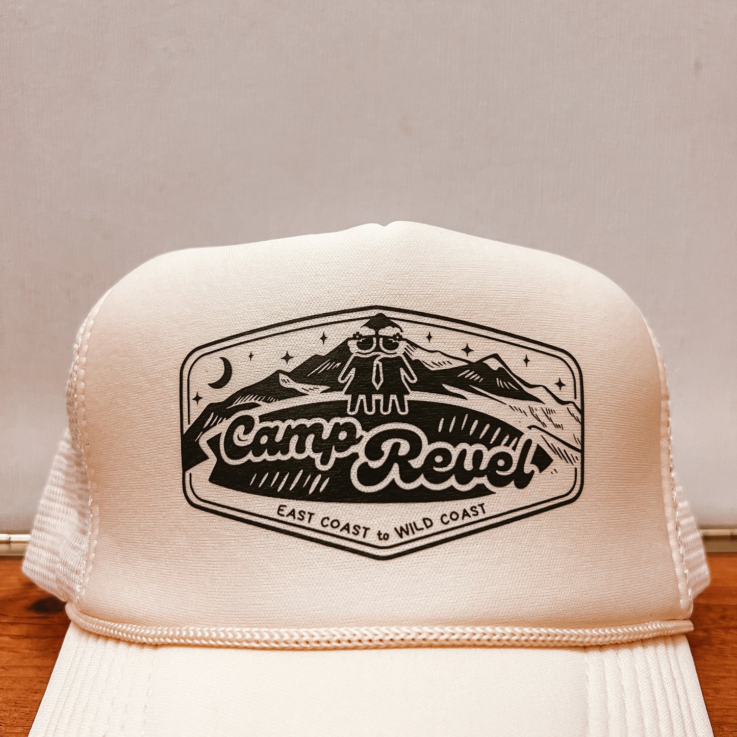 ITEM 102: CAMP REVEL trucker hat