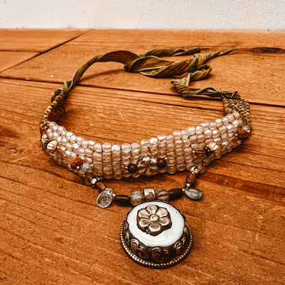 ITEM 124: CORAL BURNAMAN “Pixie and Corelli” necklace