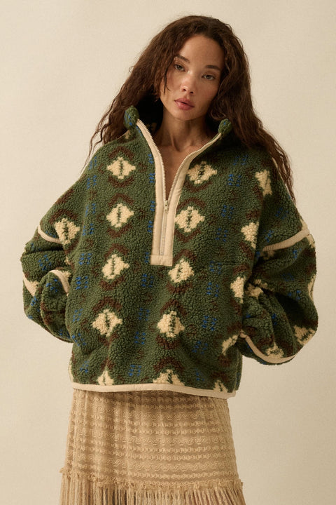 PIPPA half-zip pullover