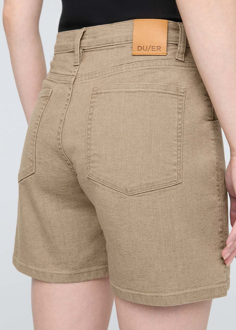 STRETCH CANVAS high rise short