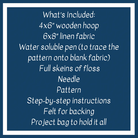 HURRICANE RIDGE advanced embroidery kit