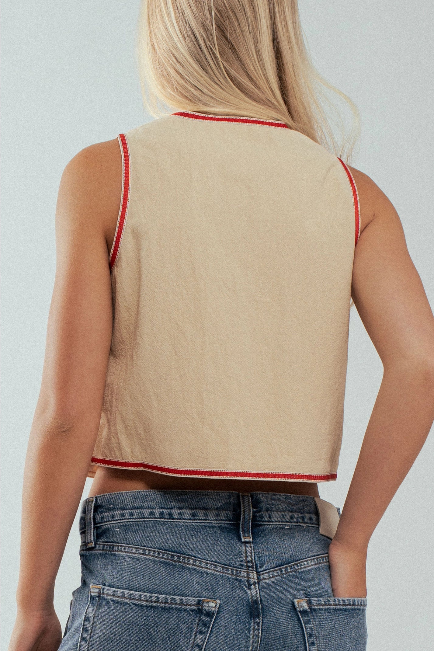 WESTERN tie vest