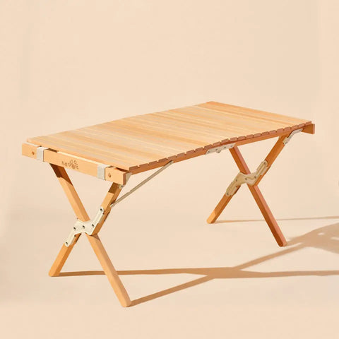 LOOP RENTAL: wood camp table