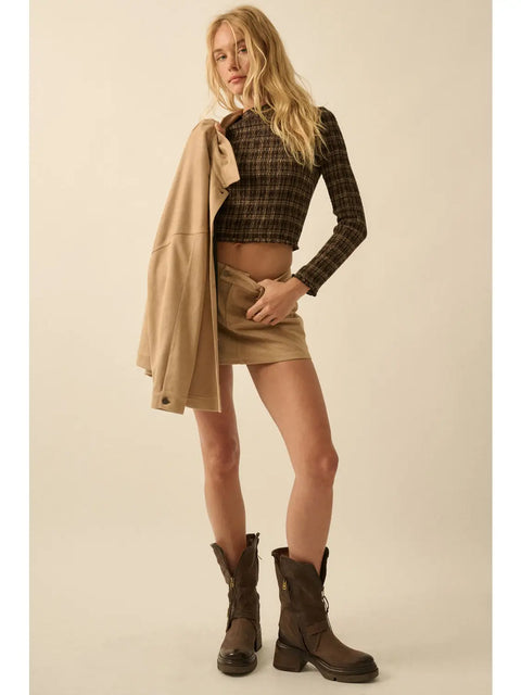 LA VIDA MOCHA smocked top