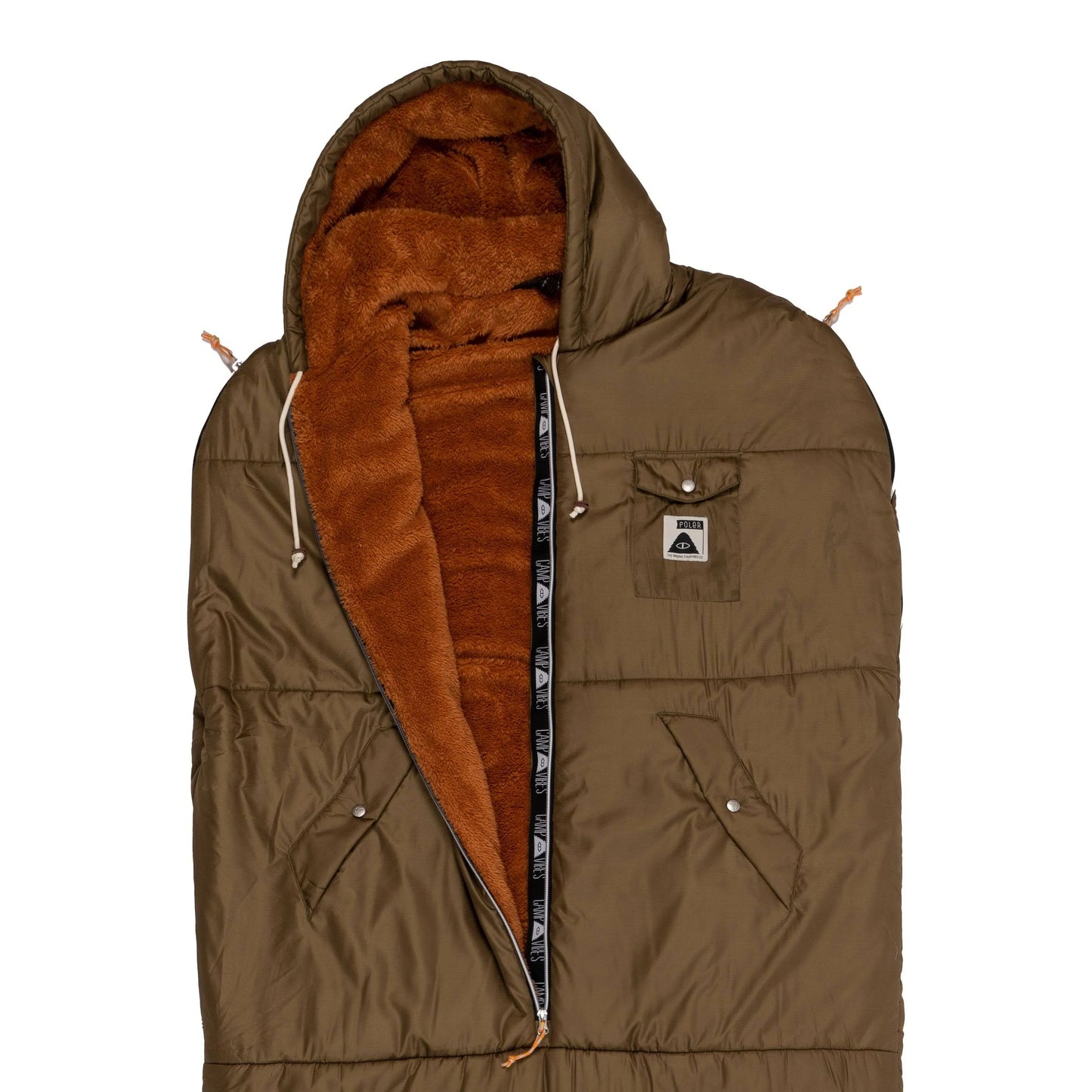 SHAGGY NAPSACK wearable sleeping bag