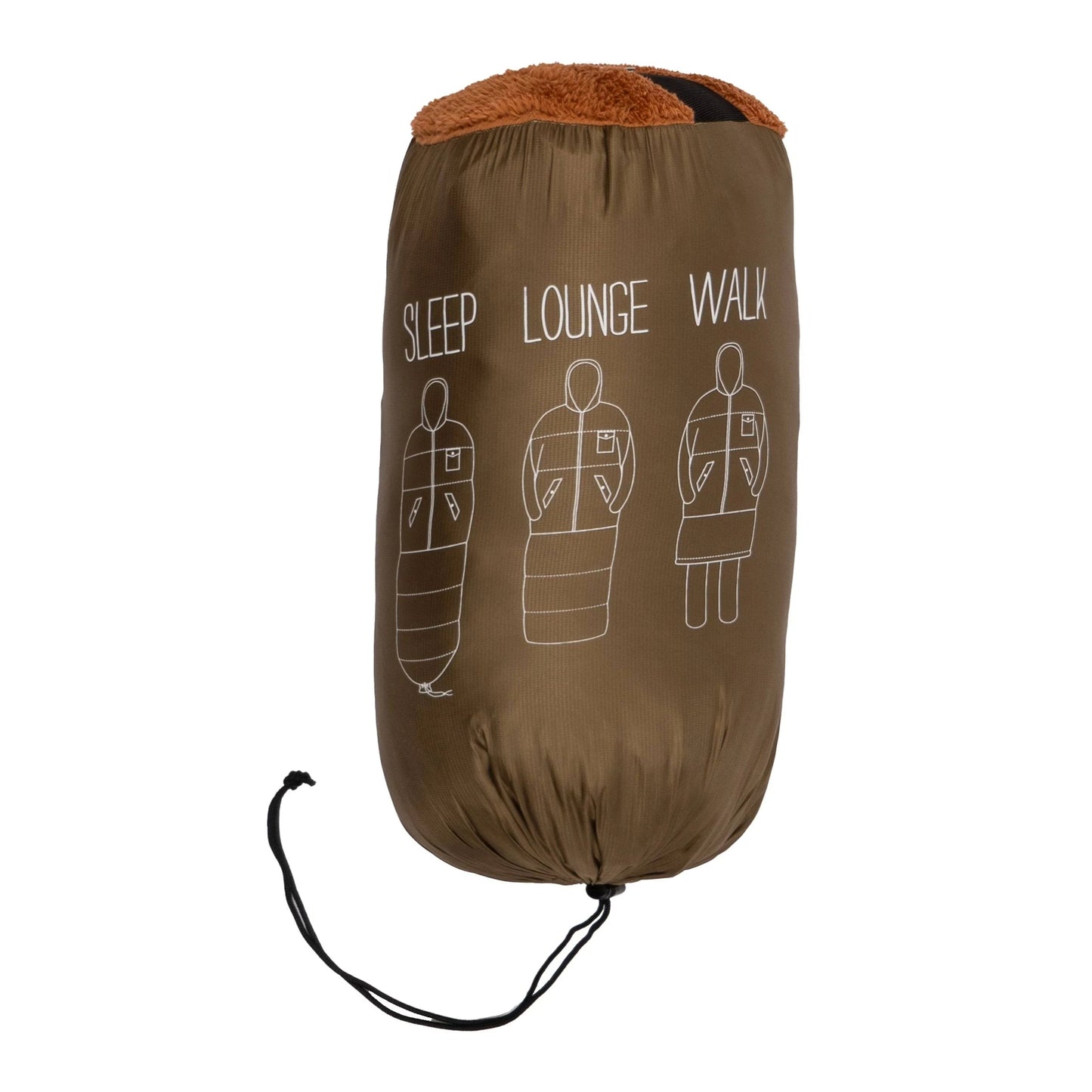SHAGGY NAPSACK wearable sleeping bag