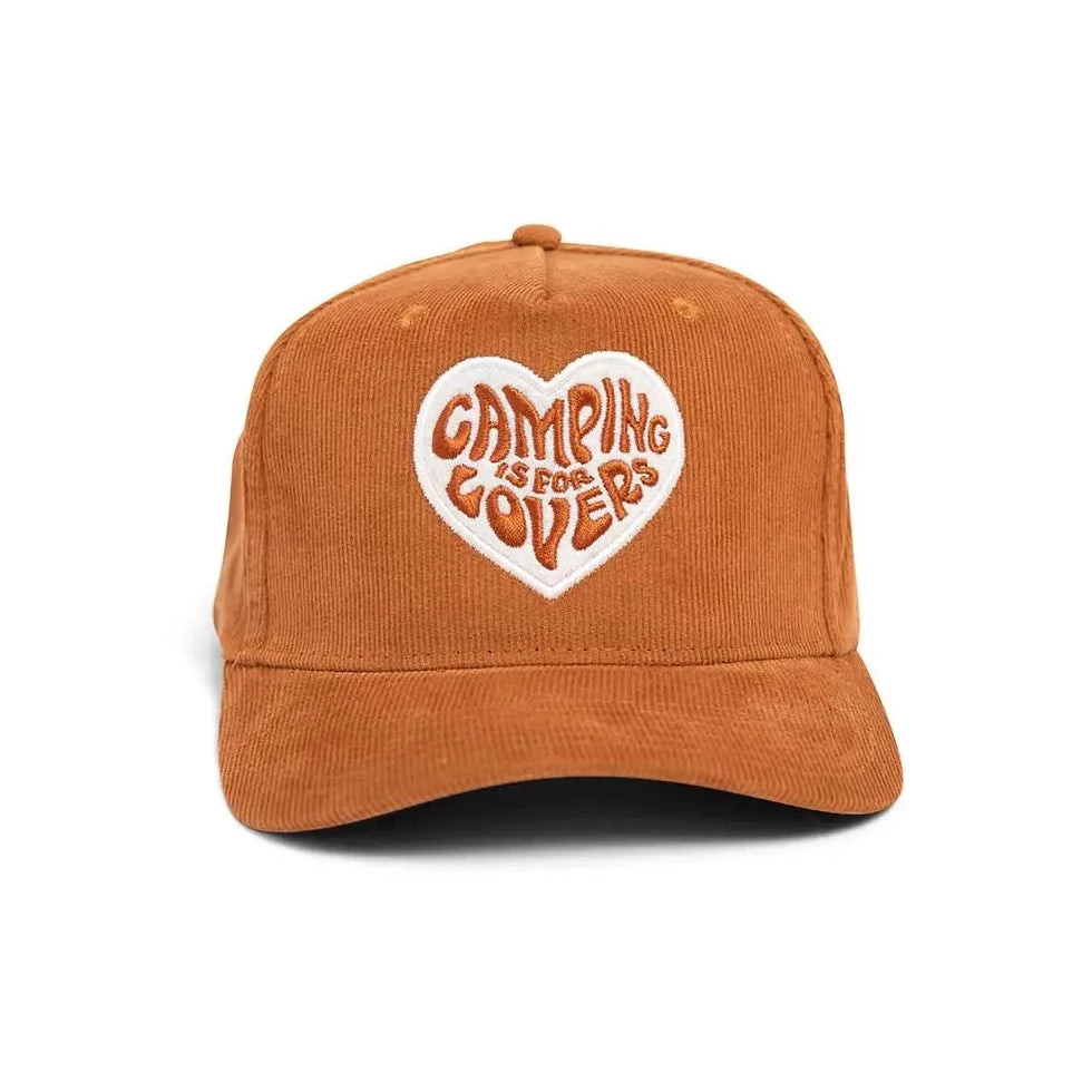 CAMPING IS FOR LOVERS hat – MOSS