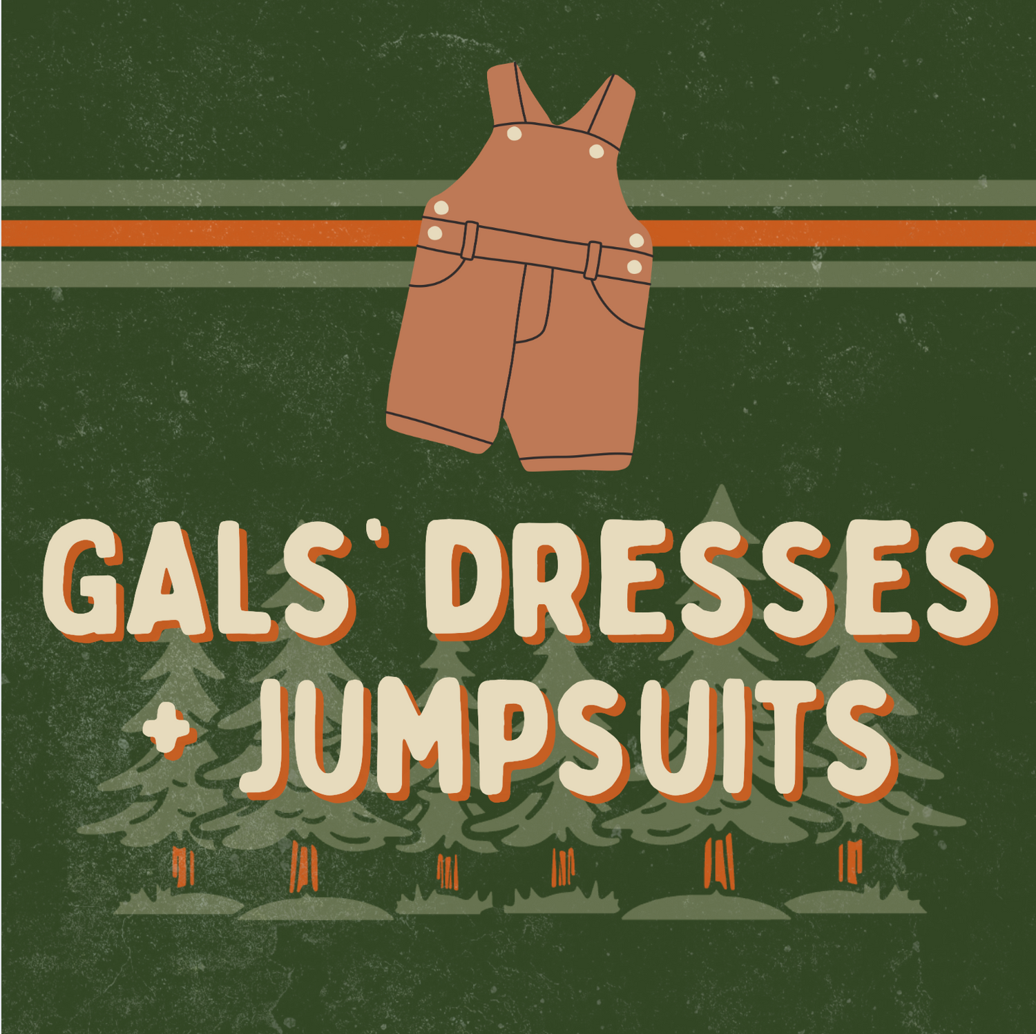 GALS' DRESSES + JUMPSUITS