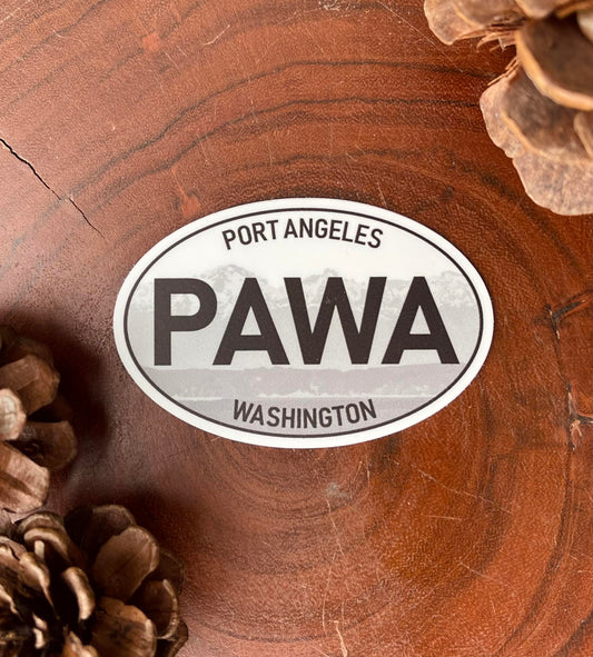 PAWA sticker
