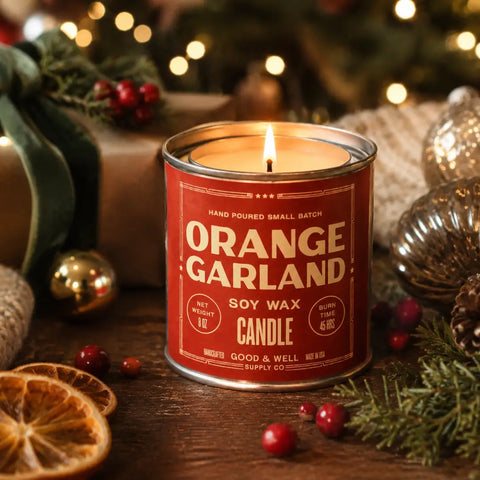 ORANGE GARLAND candle