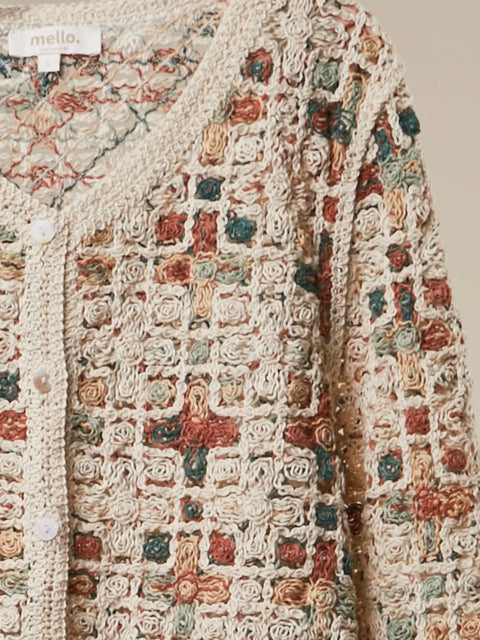 FRAMEWORK crotchet cardigan
