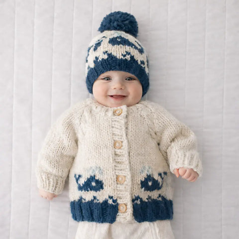BABY WHALE cardigan