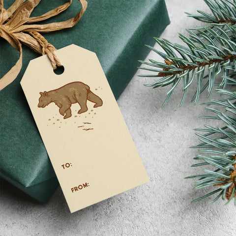 DEEP FOREST gift tags (set of 8)