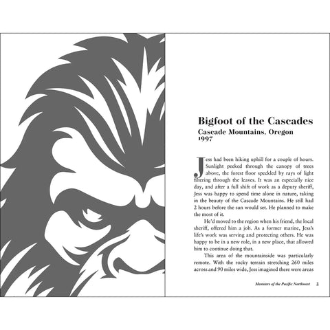 MONSTERS OF THE PNW book