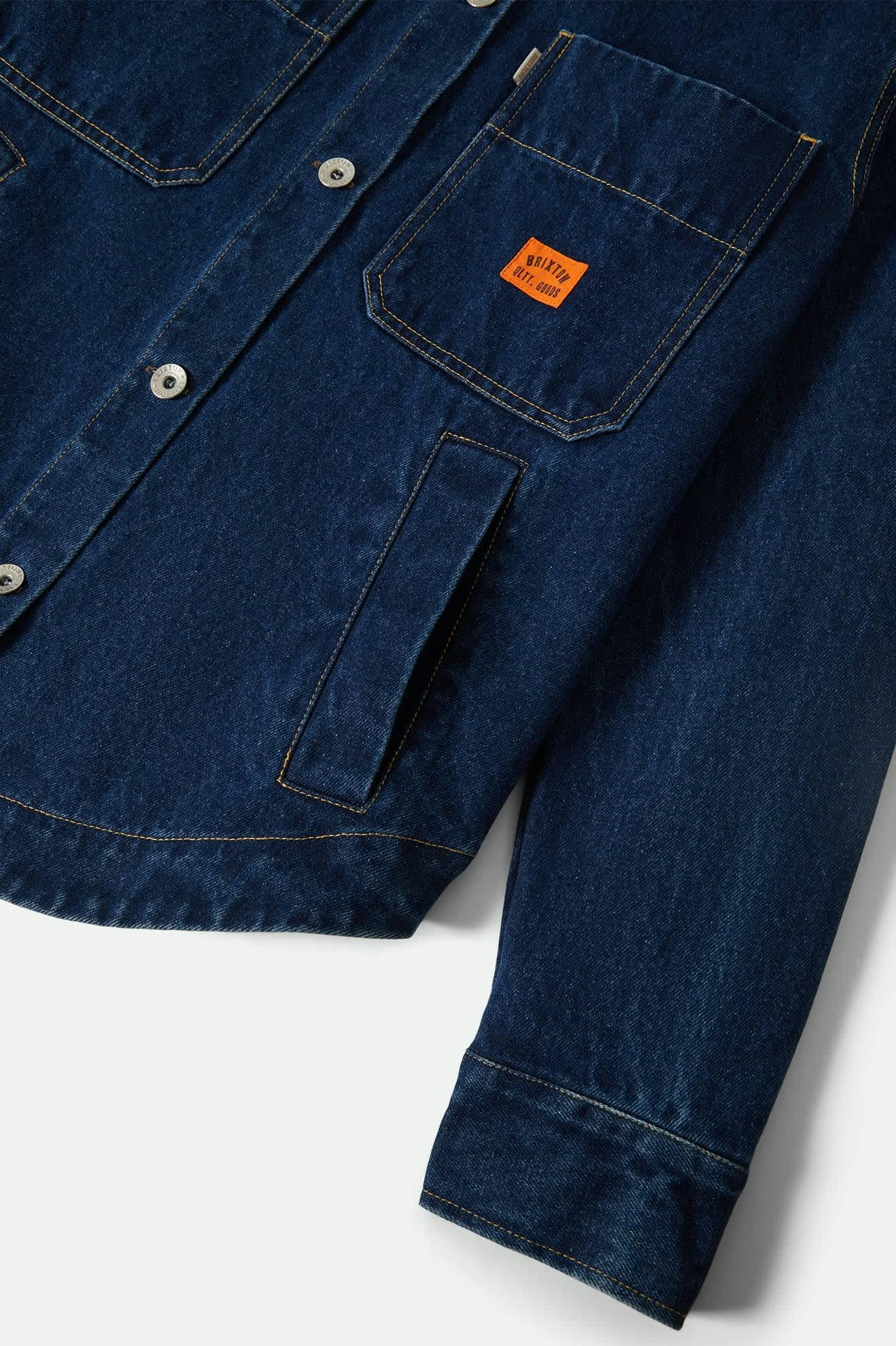 DURHAM denim shacket