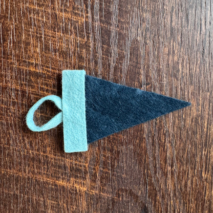 PACIFIC NORTHWEST mini felt pennant ornament