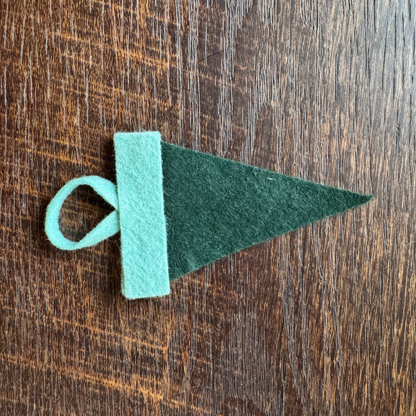 PACIFIC NORTHWEST mini felt pennant ornament