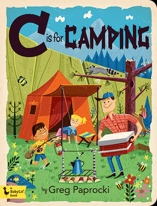 C IS FOR CAMPING book