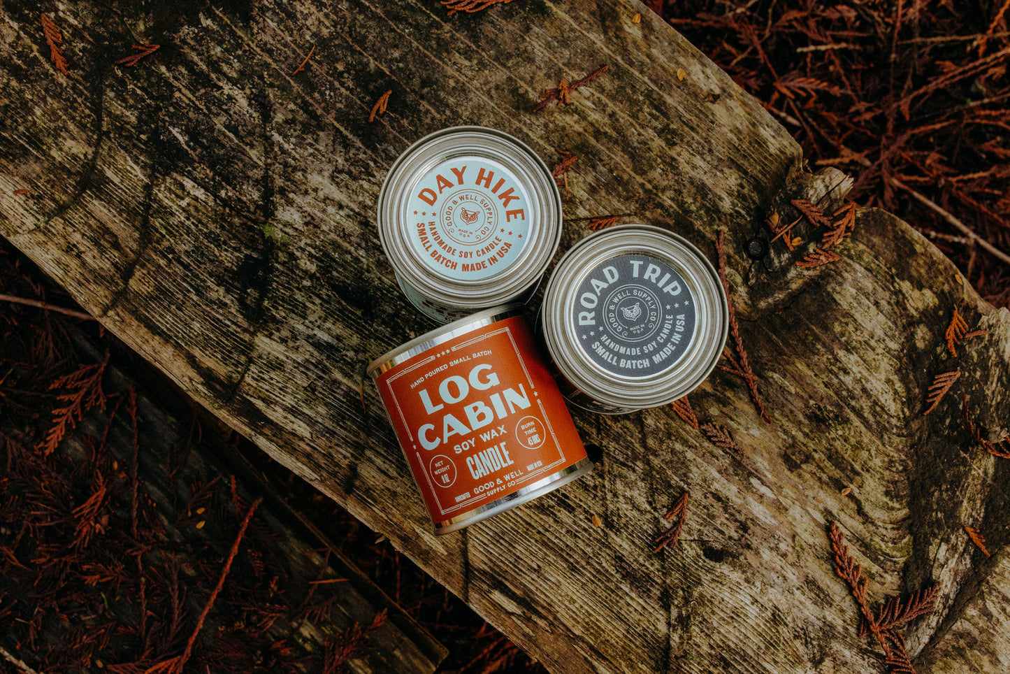 LOG CABIN soy candle