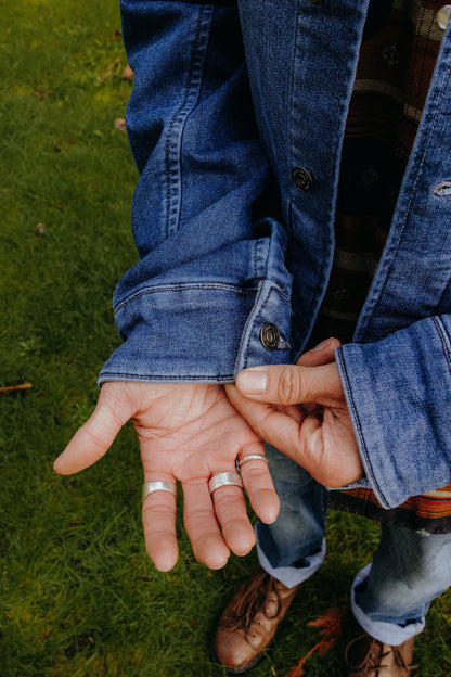 TECH FLEECE denim jacket