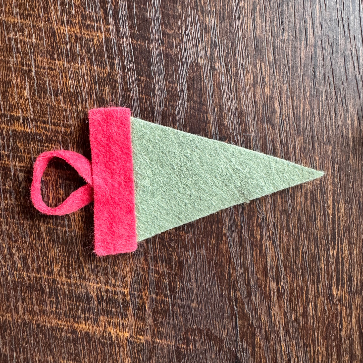 PACIFIC NORTHWEST mini felt pennant ornament