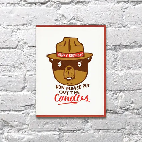 SMOKEY CANDLES card