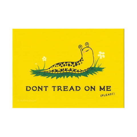 DON'T TREAD ON ME postcard