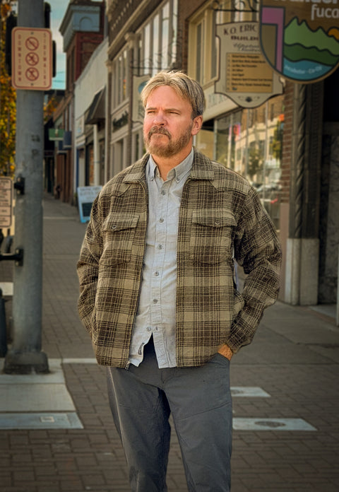 WILLIE zip shacket