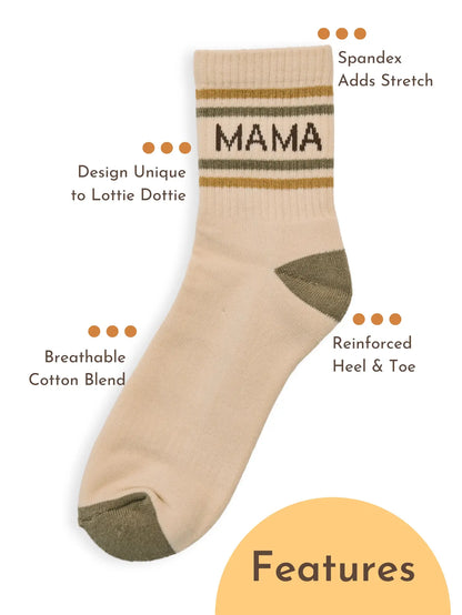 CHECKERED & MAMA socks 2-pack