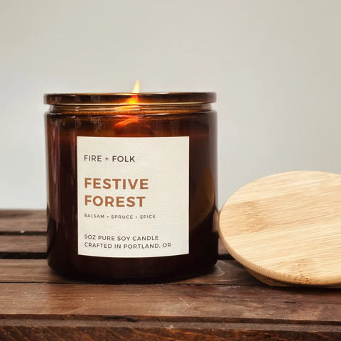 FESTIVE FOREST candle