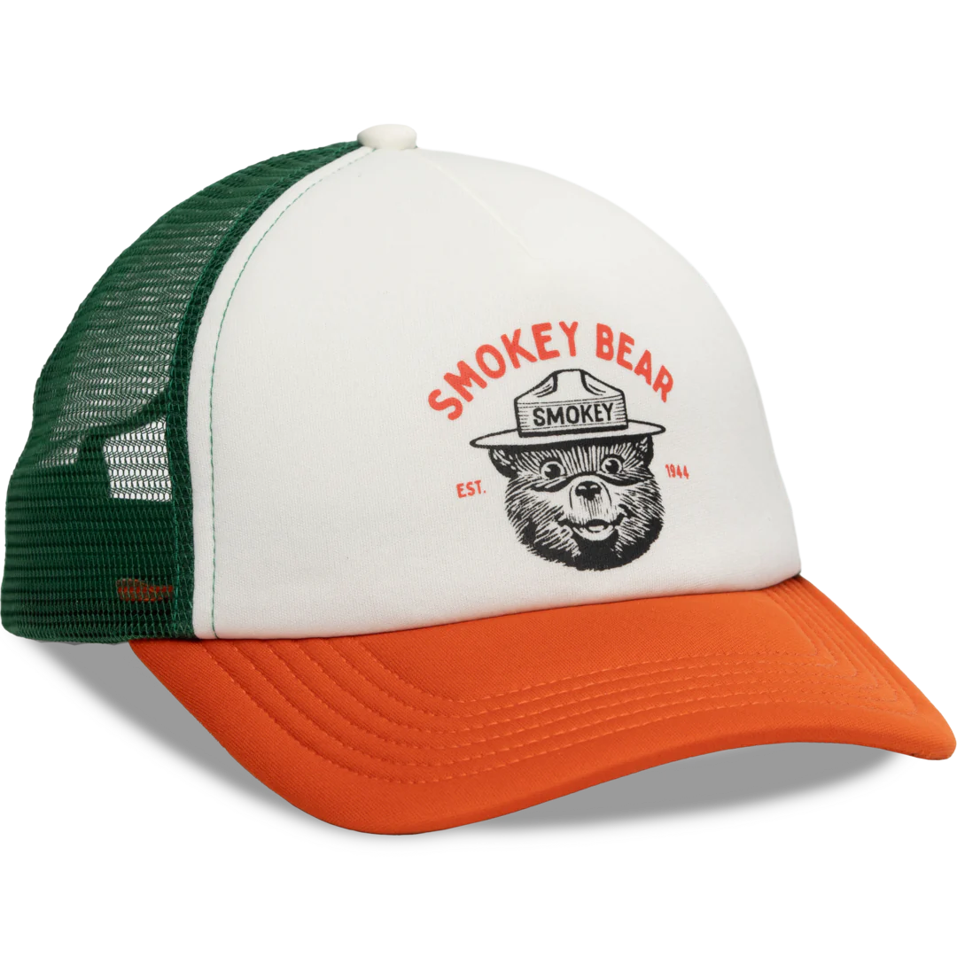 SMOKEY VARSITY trucker hat