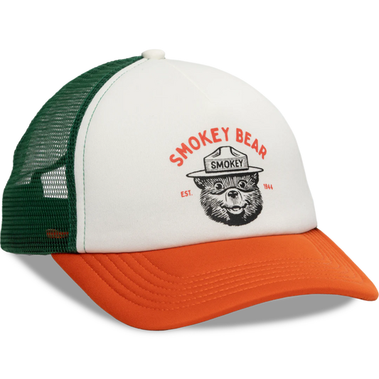 SMOKEY VARSITY trucker hat