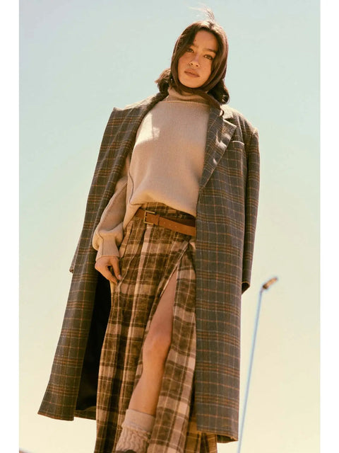 STICK AROUND overcoat