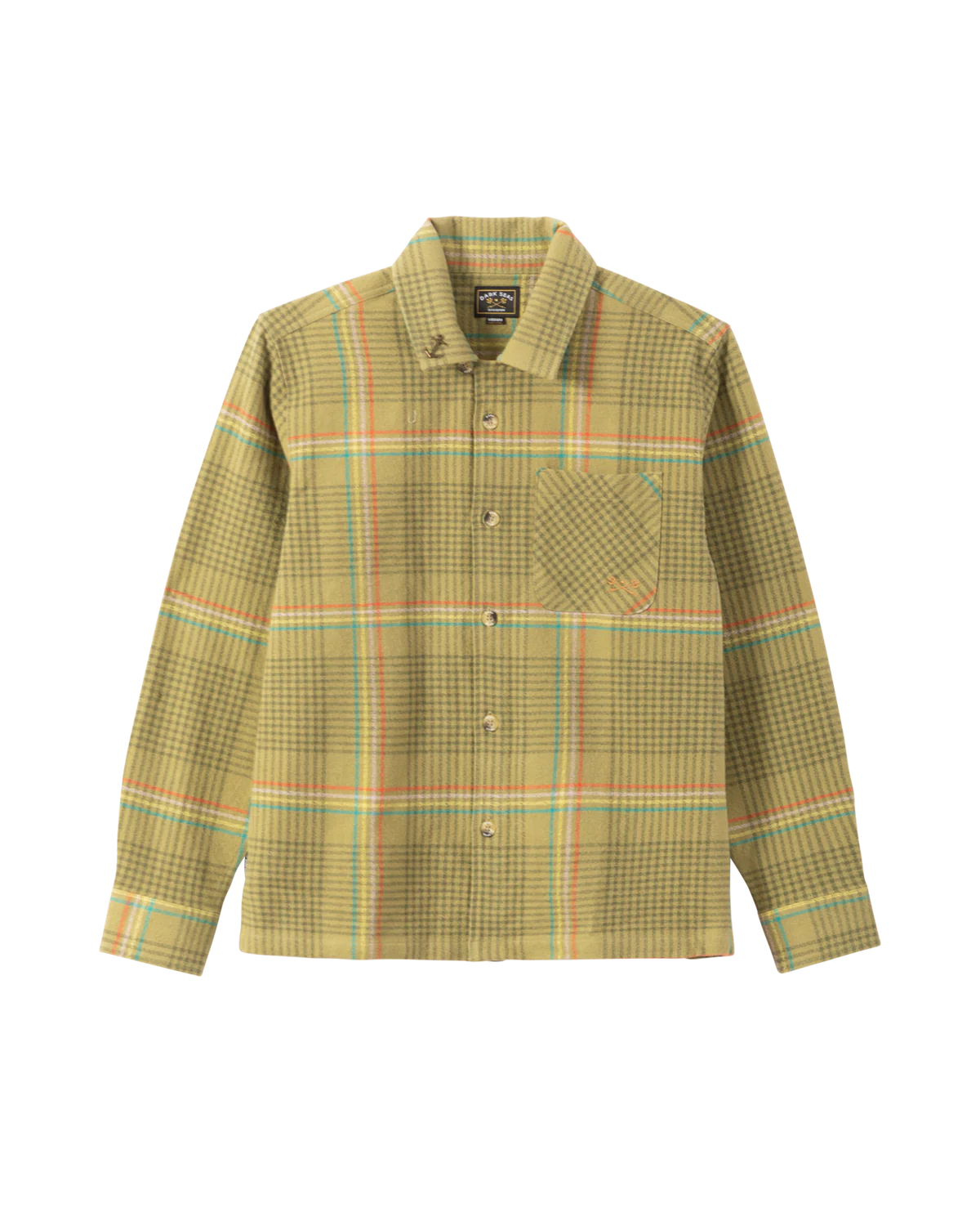 BLANTON woven flannel shirt