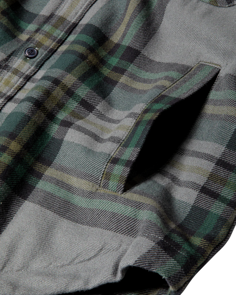 LYTLE hooded shacket