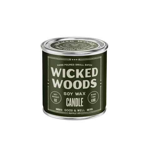 WICKED WOODS soy candle